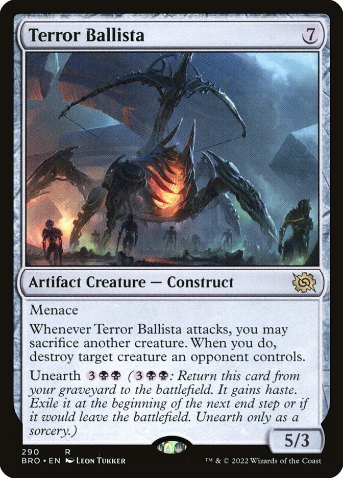 Terror Ballista — The Brothers' War 290/399