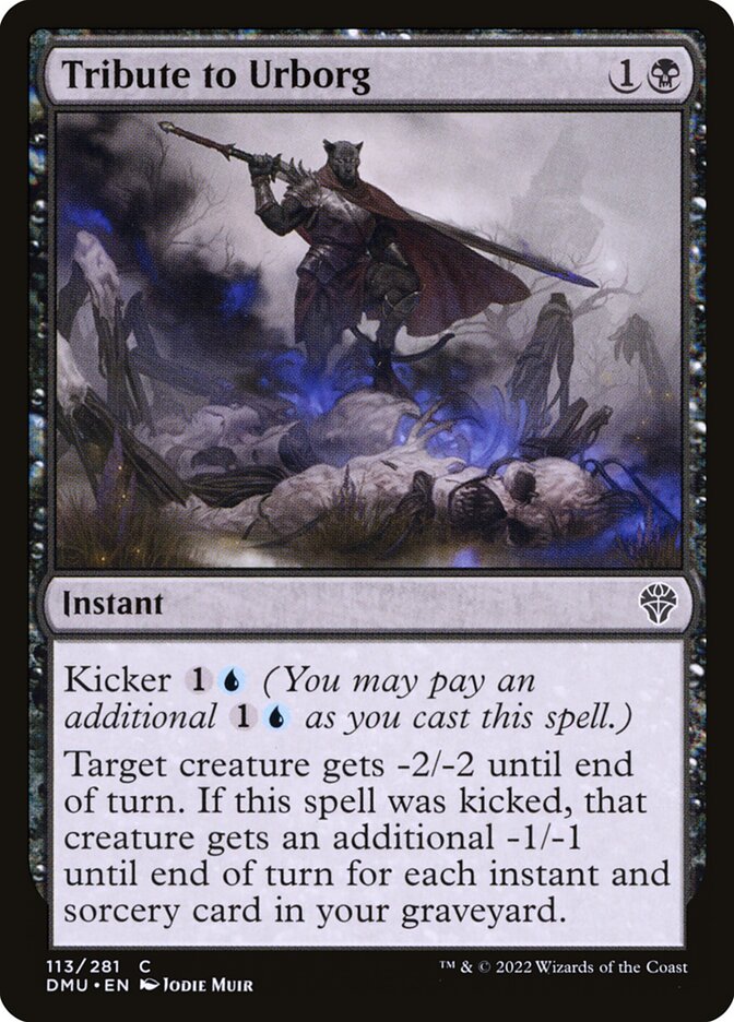 Tribute to Urborg — Dominaria United 113/453