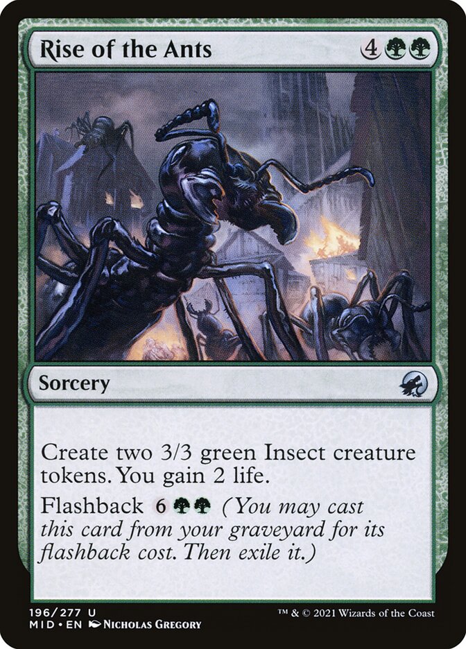 Soulèvement des fourmis — Innistrad: Midnight Hunt 196/398