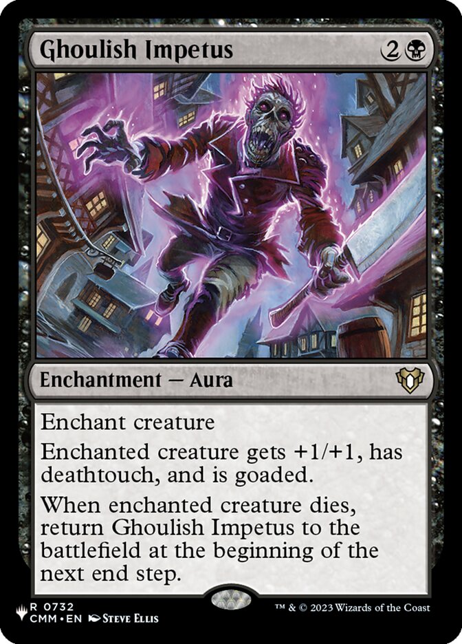 Ghoulish Impetus — The List CMM-732/5581