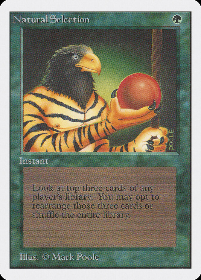 Natural Selection — Unlimited Edition 213/302