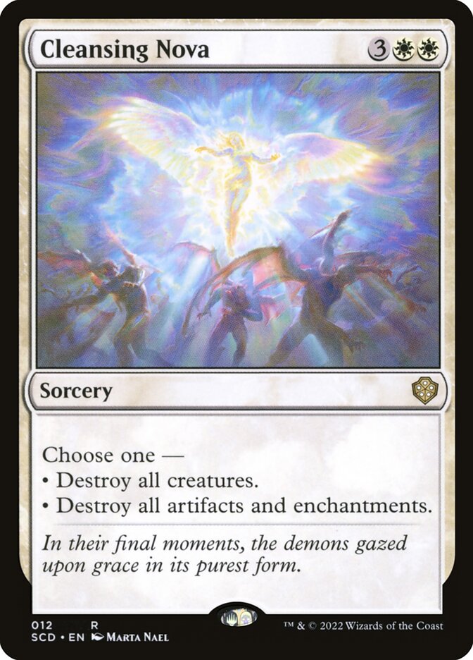 Cleansing Nova — Starter Commander Decks 12/352