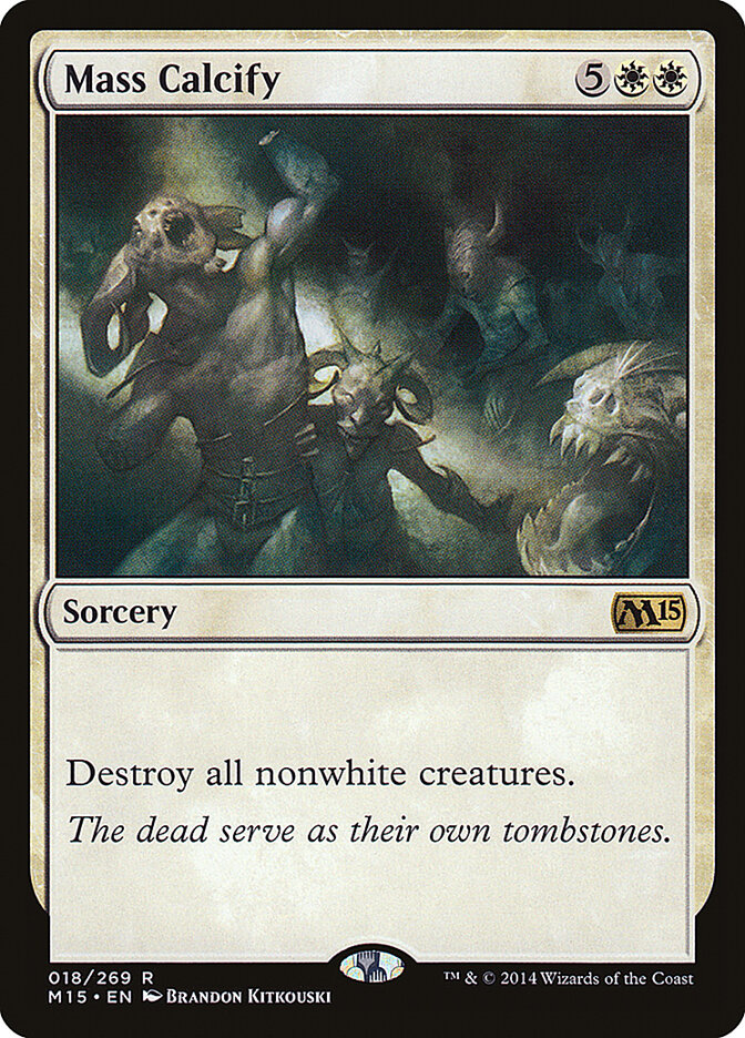 Mass Calcify — Magic 2015 18/284
