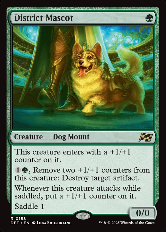 District Mascot — Aetherdrift 158/553