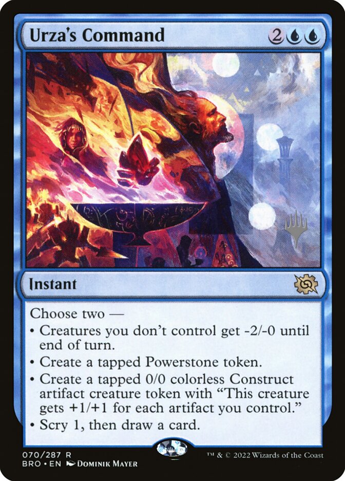 Urza's Command — The Brothers' War Promos 70p/171