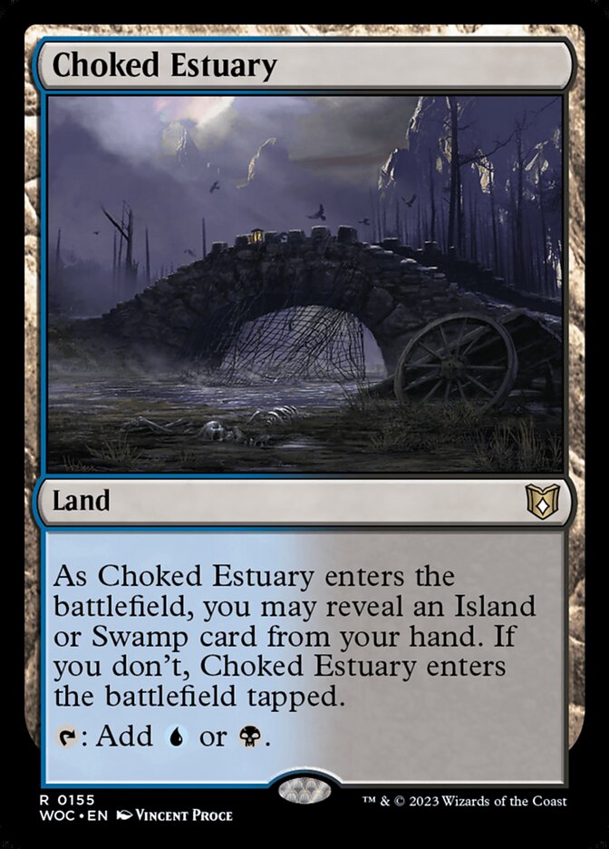 Choked Estuary — Wilds of Eldraine Commander 155/173