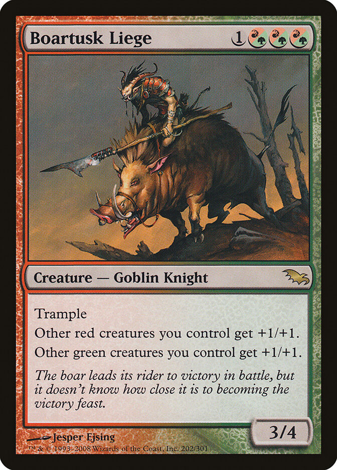 Boartusk Liege — Shadowmoor 202/302