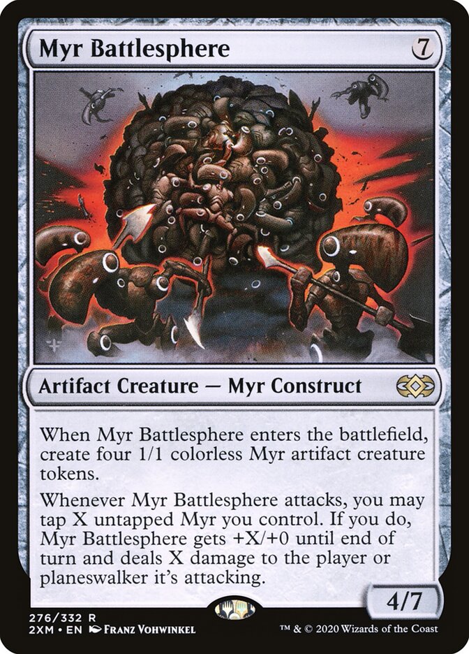 Myr Battlesphere — Double Masters 276/384