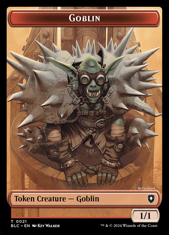 Goblin — Bloomburrow Commander Tokens 21/41