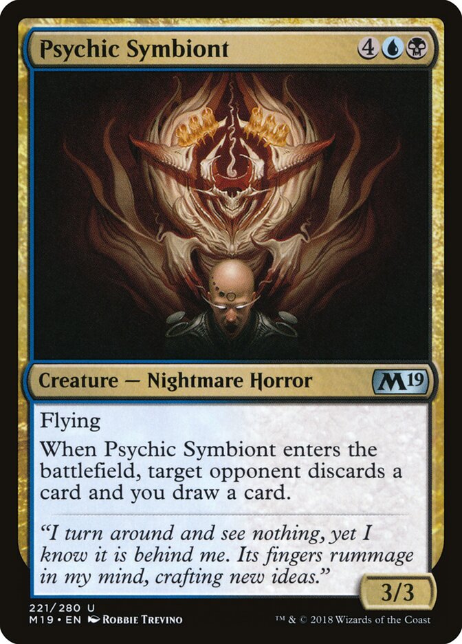 Psychic Symbiont — Core Set 2019 221/314