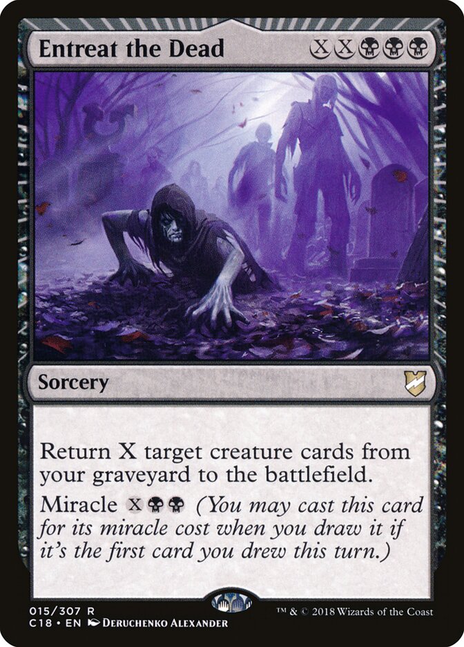 Entreat the Dead — Commander 2018 15/307