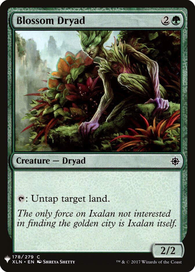 Blossom Dryad — The List XLN-178/5581