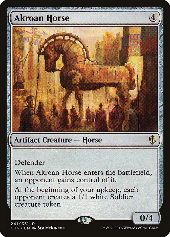 Akroan Horse — Commander 2016 241/351