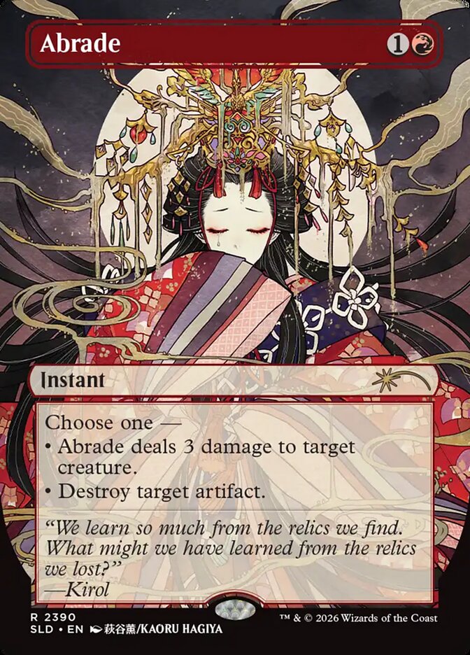 Abrade — Secret Lair Drop 2390/2754