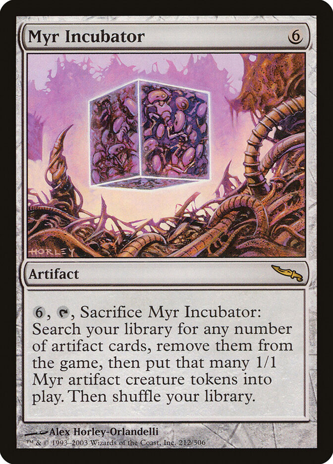 Myr Incubator — Mirrodin 212/306