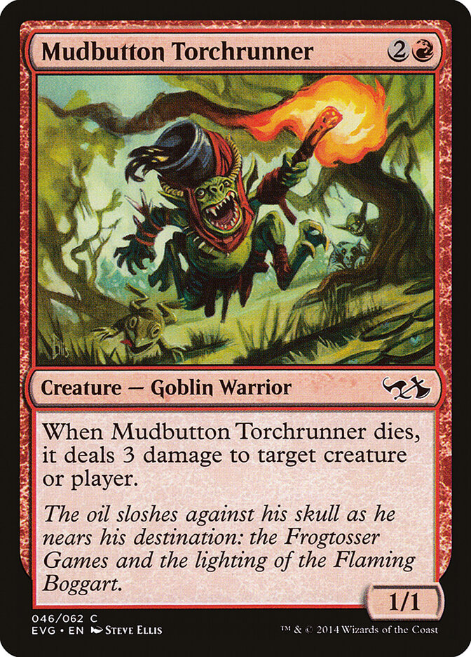 Mudbutton Torchrunner — Duel Decks Anthology: Elves vs. Goblins 46/62