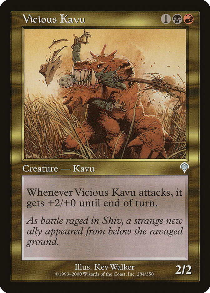 Vicious Kavu — Invasion 284/354