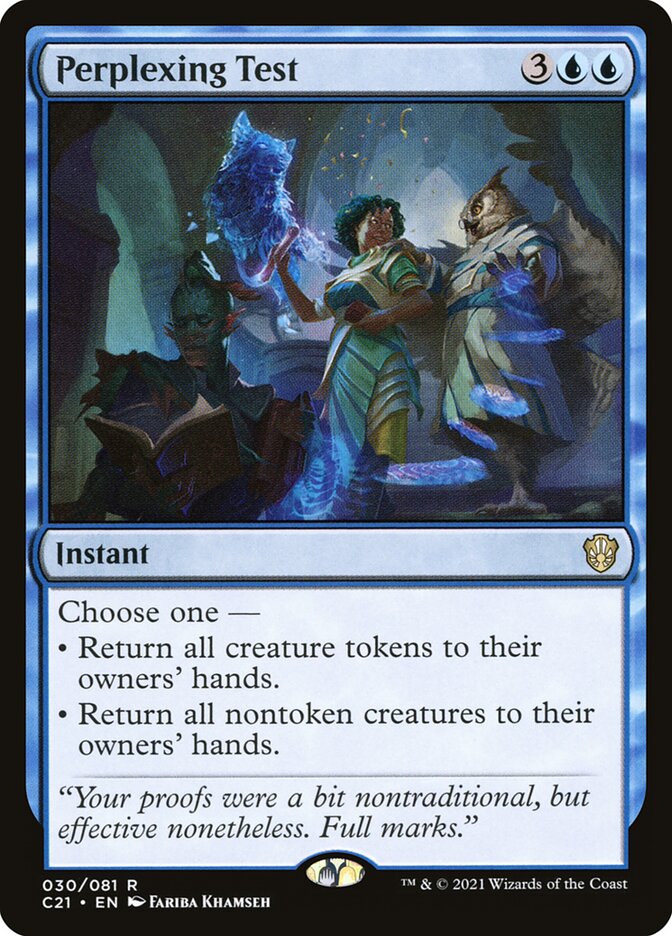 Test inconcevable — Commander 2021 30/409