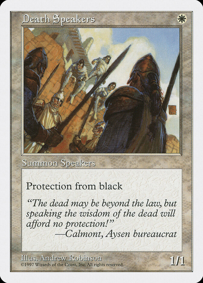Death Speakers — Fifth Edition 24/455
