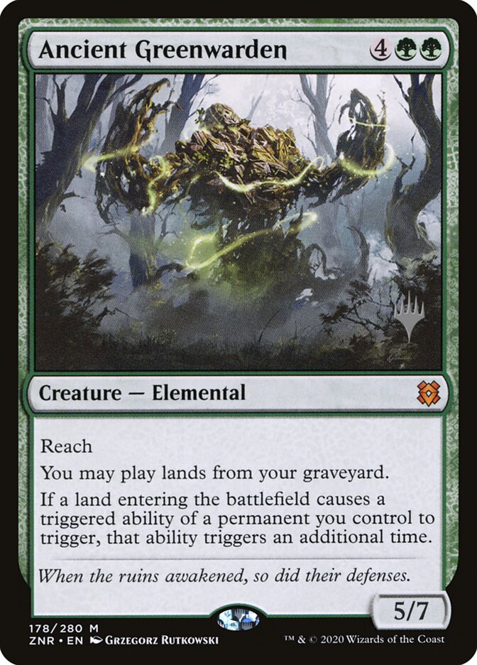 Ancient Greenwarden — Zendikar Rising Promos 178p/153