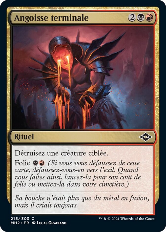 Angoisse terminale — Modern Horizons 2 215/493