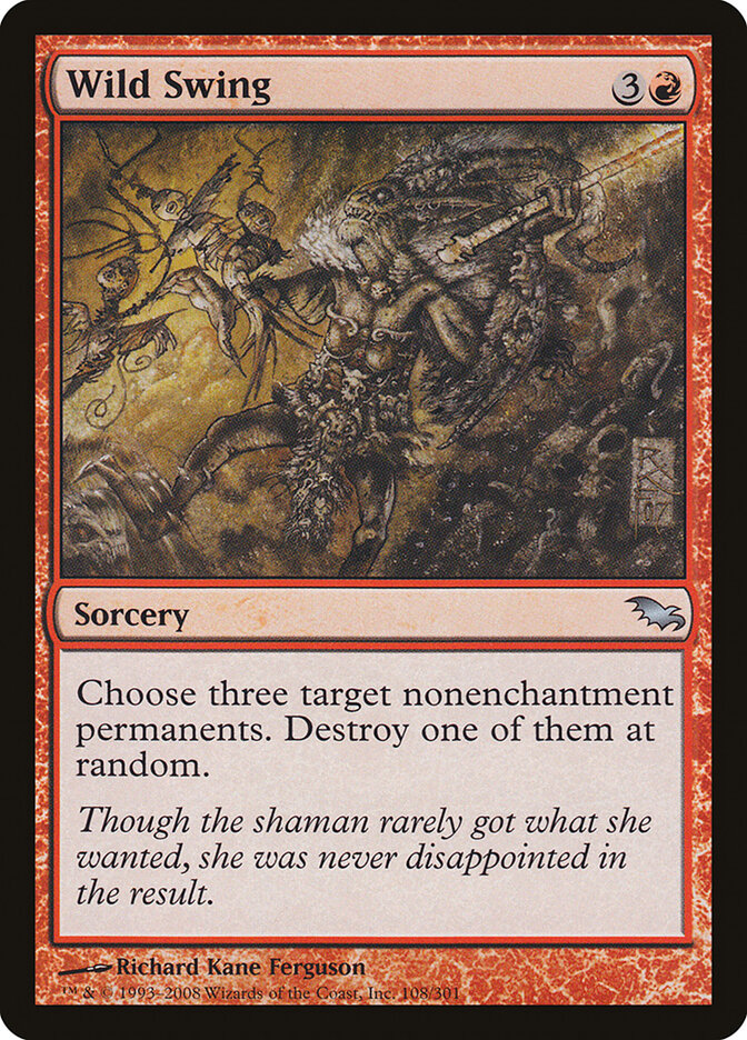 Wild Swing — Shadowmoor 108/302