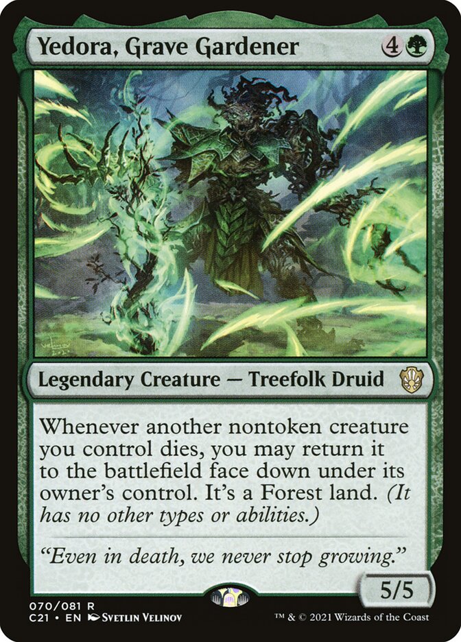 Yedora, Grave Gardener — Commander 2021 70/409