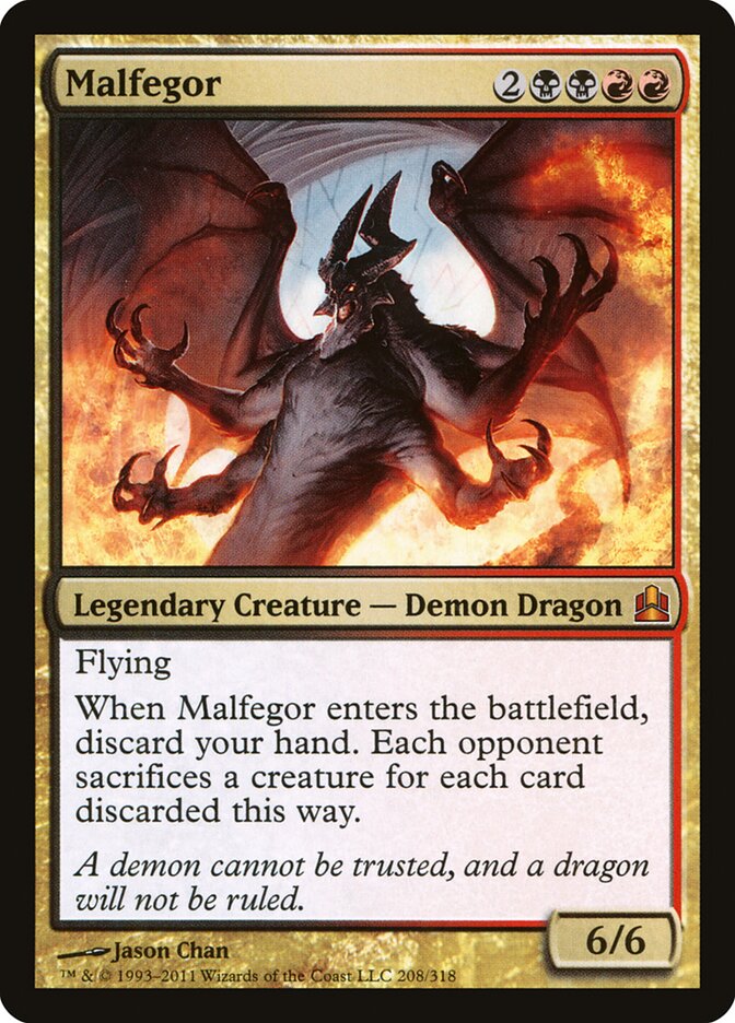Malfégor — Commander 2011 208/318