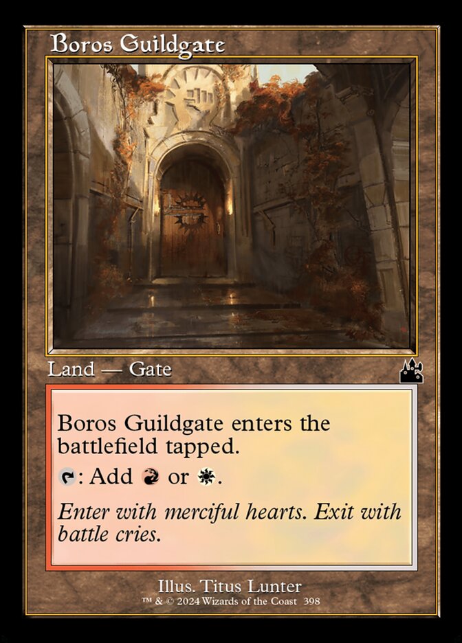 Boros Guildgate — Ravnica Remastered 398/531