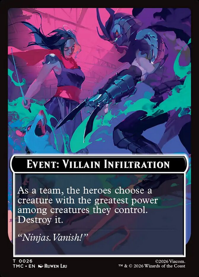 Event: Villain Infiltration — Teenage Mutant Ninja Turtles Eternal Tokens 26/31