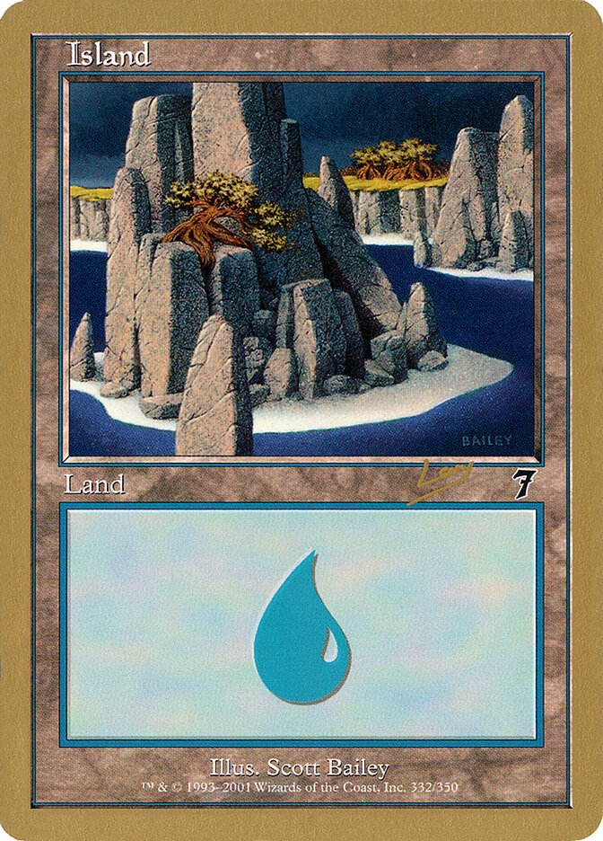 Island — World Championship Decks 2002 rl332/153