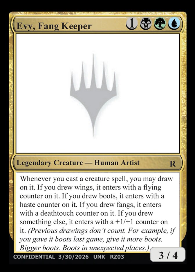 Evy, Fang Keeper — Unknown Event RZ03s/512
