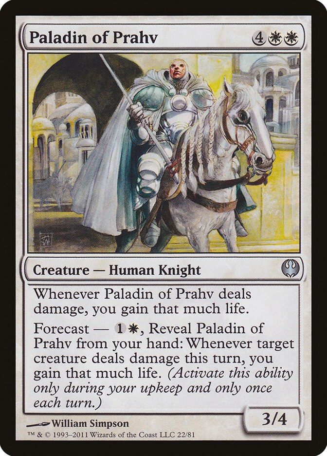 Paladin of Prahv — Duel Decks: Knights vs. Dragons 22/81