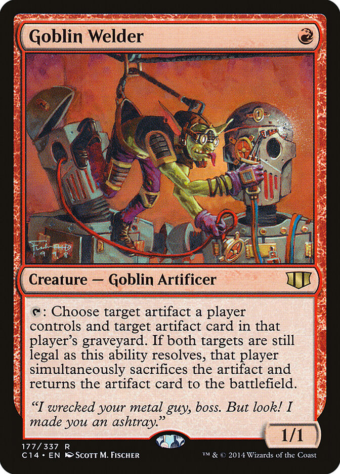 Goblin Welder — Commander 2014 177/337