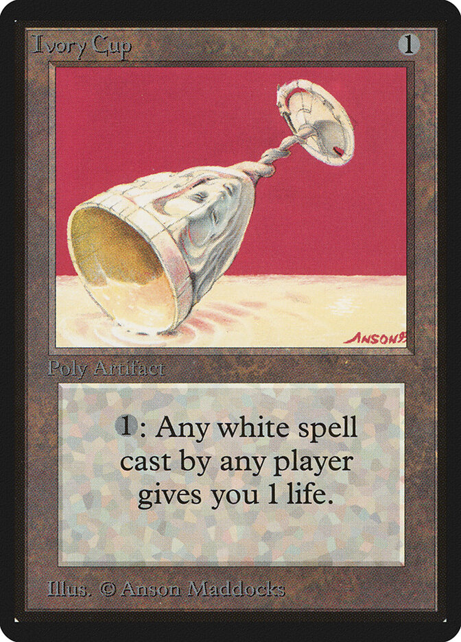 Ivory Cup — Limited Edition Beta 252/302