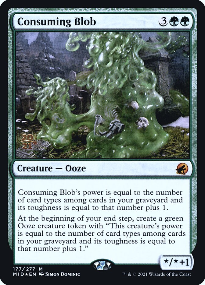Consuming Blob — Innistrad: Midnight Hunt Promos 177s/155