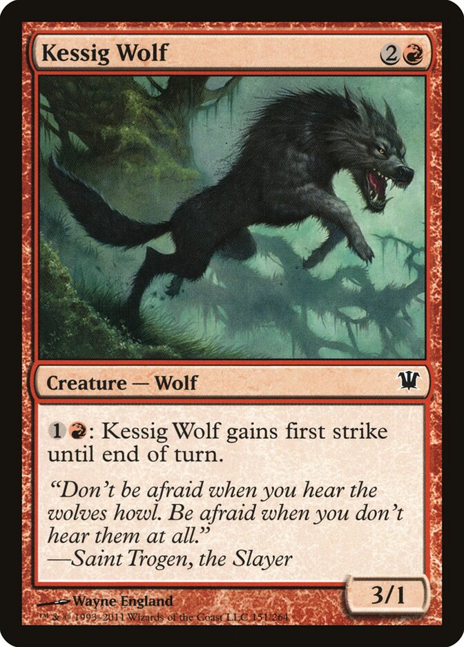 Kessig Wolf — Innistrad 151/264