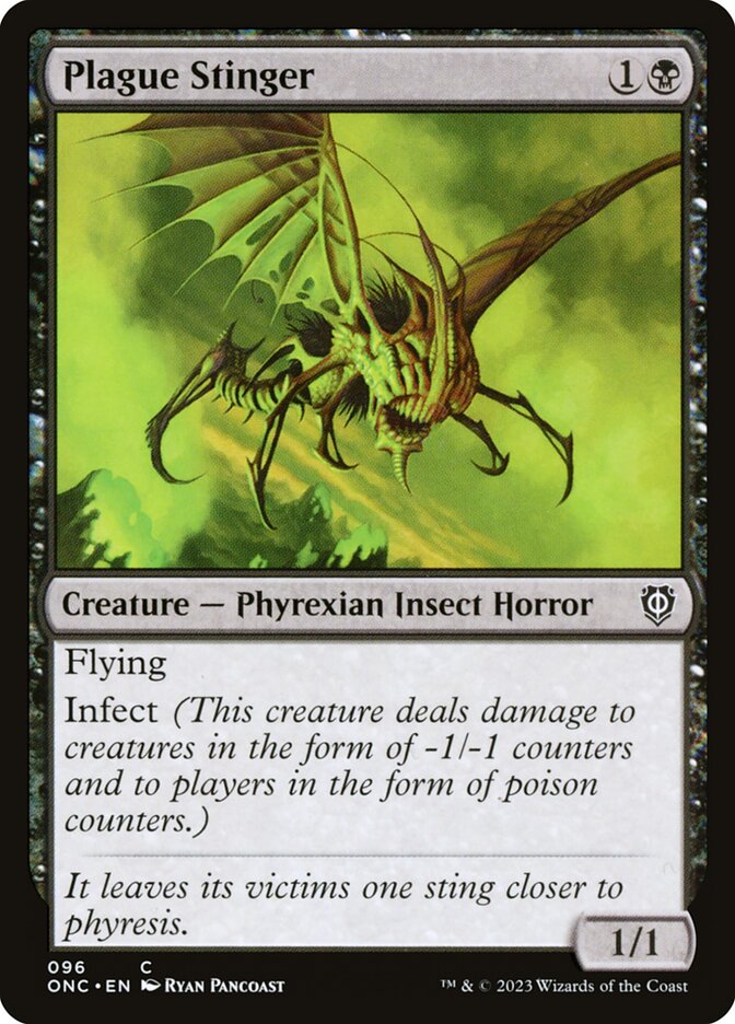 Plague Stinger — Phyrexia: All Will Be One Commander 96/174