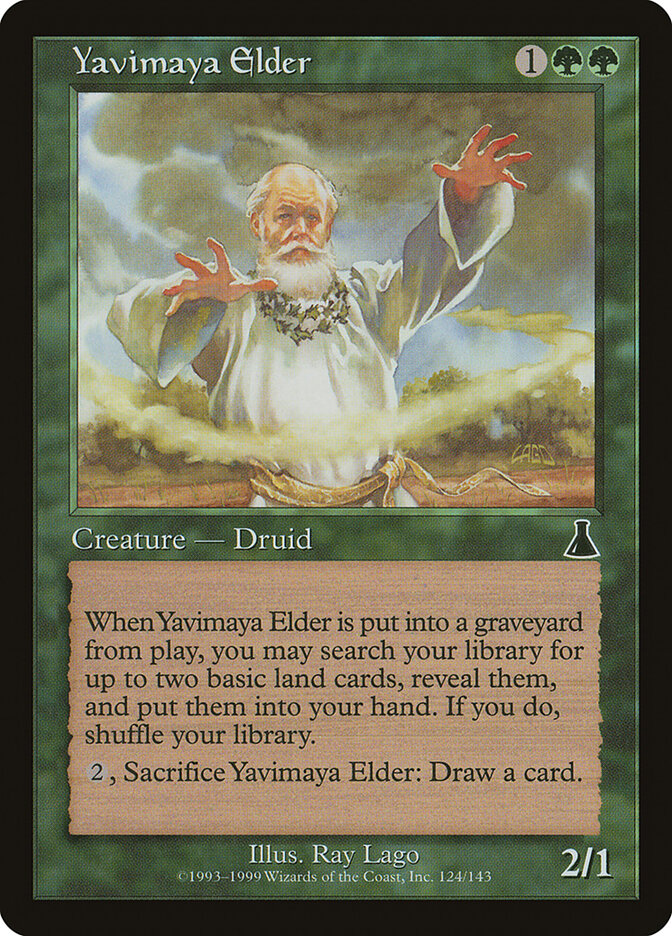 Yavimaya Elder — Urza's Destiny 124/143