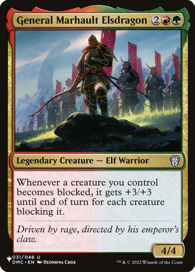General Marhault Elsdragon — The List DMC-31/5581