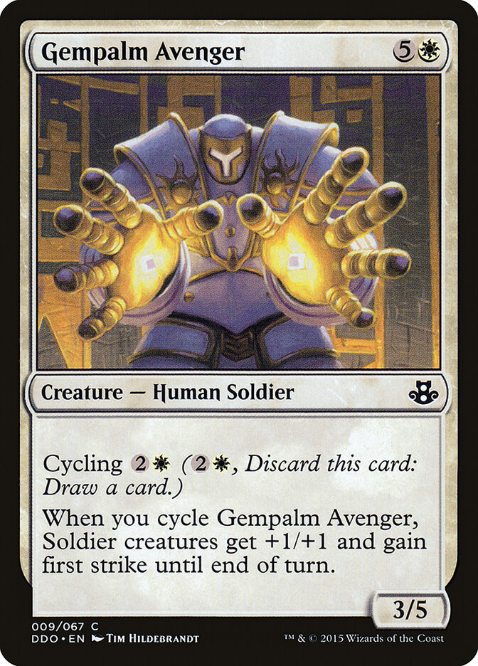 Gempalm Avenger — Duel Decks: Elspeth vs. Kiora 9/67