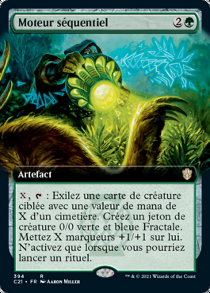 Moteur séquentiel — Commander 2021 394/409
