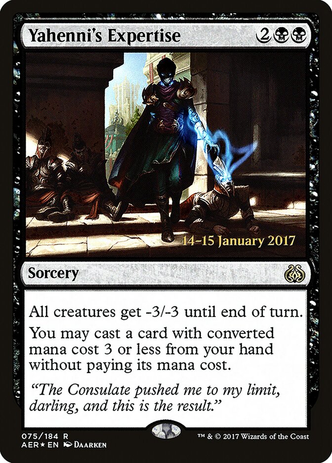 Yahenni's Expertise — Aether Revolt Promos 75s/65