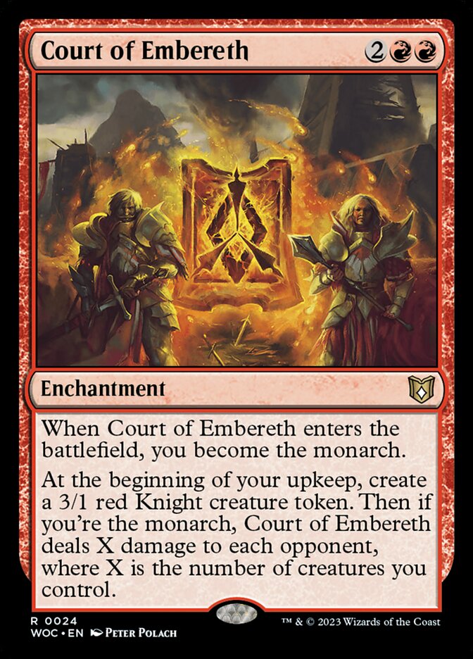 Court of Embereth — Wilds of Eldraine Commander 24/173