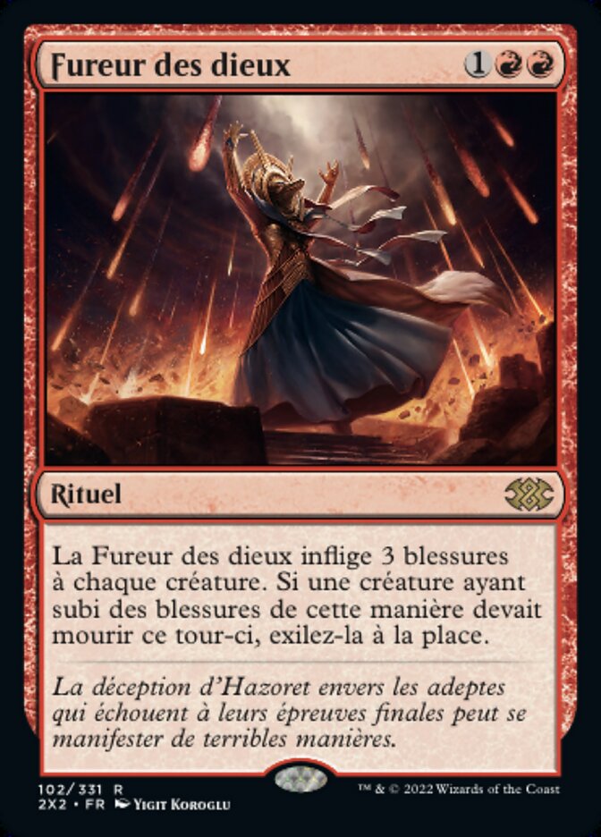 Fureur des dieux — Double Masters 2022 102/579