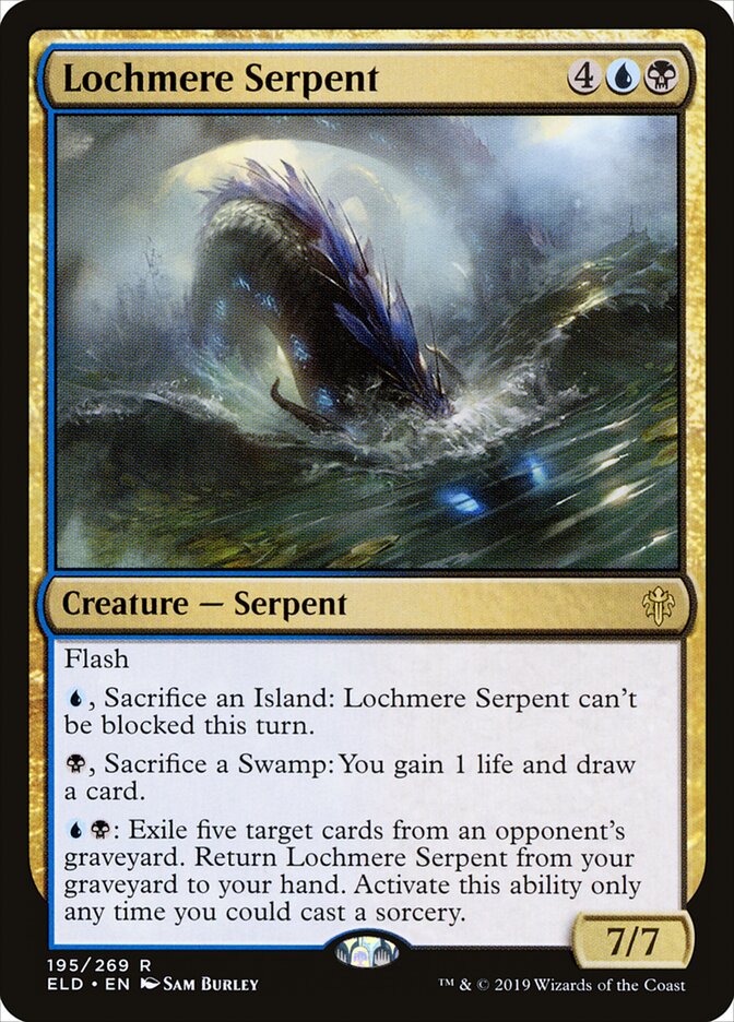 Lochmere Serpent — Throne of Eldraine 195/398