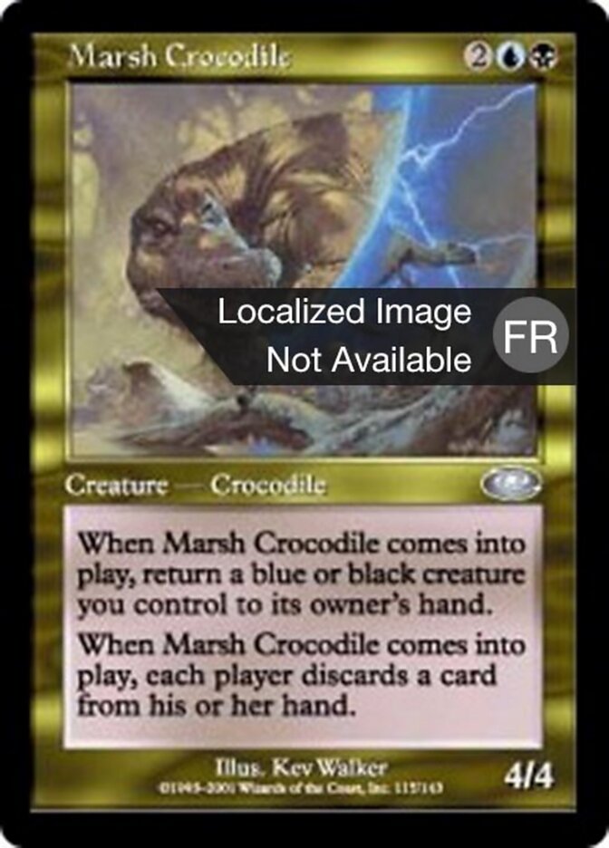 Crocodile des marais — Planeshift 115/146