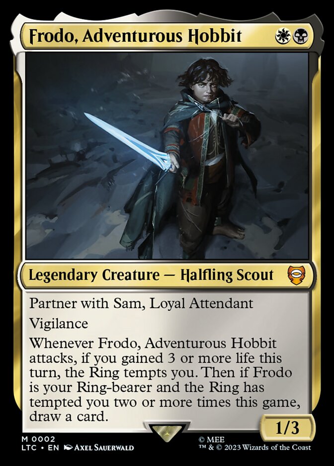Frodo, Adventurous Hobbit — Tales of Middle-earth Commander 2/591