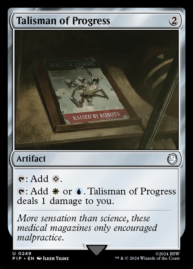 Talisman de progrès — Fallout 249/1068
