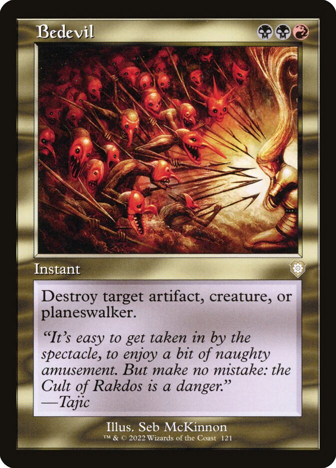 Bedevil — The Brothers' War Commander 121/209